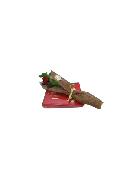 Comprar ROSA LIOFILIZADA CON BOMBONES online Barcelona | Flors Joan