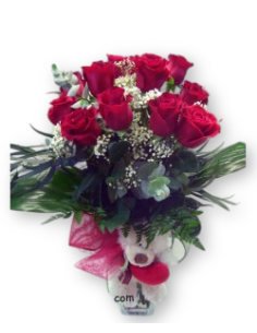 Ram de Roses amb Gerro i Peluix