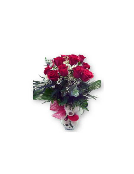 Ram de Roses amb Gerro i Peluix
