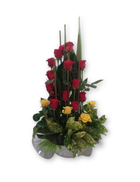 Comprar CENTRO DE ROSAS GRACIA online Barcelona | Flors Joan
