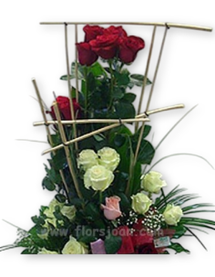 Comprar Centro de 35 Rosas en Grupos online Barcelona | Flors Joan
