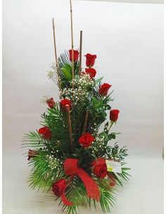 Comprar Centro de Rosas Rojas online Barcelona | Flors Joan 2