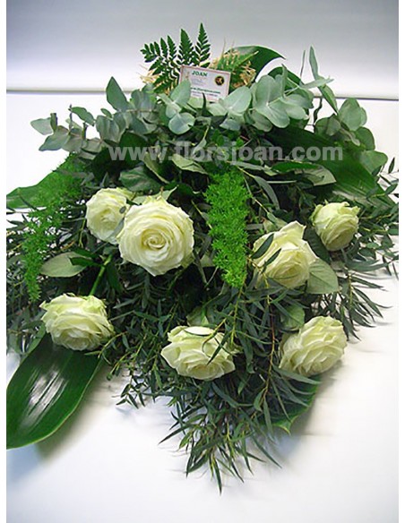 RAMO DE ROSAS FUNERAL