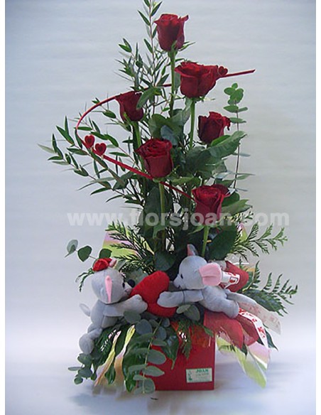 CENTRO DE ROSAS Nº3 SAN VALENTÍN