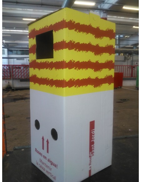 Comprar 50 ROSAS SANT JORDI EN CAJA online Barcelona | Flors Joan