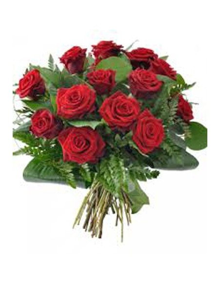 RAMO DE ROSAS ROJAS