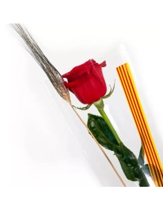 Comprar 50 ROSAS SANT JORDI EN CAJA online Barcelona | Flors Joan 2